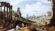 Willem van, View of the Forum Romanum.